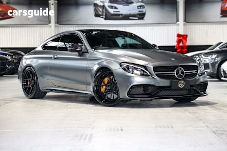 Grey 2016 Mercedes-Benz C63 Coupe S Edition 1