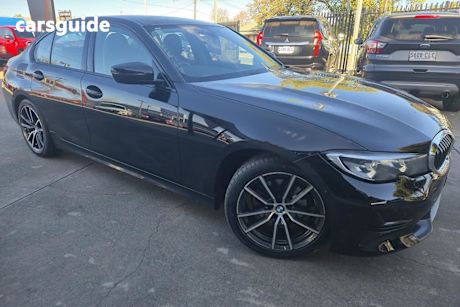 Black 2022 BMW 320I Sedan Sport