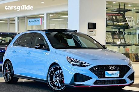 Blue 2024 Hyundai I30 Hatchback N Premium With Sunroof