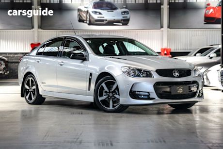 Silver 2016 Holden Commodore Sedan SS Black Pack