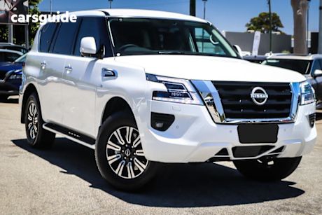 White 2025 Nissan Patrol Wagon TI (4X4)