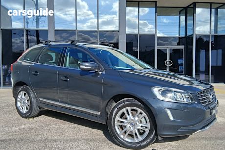Grey 2013 Volvo XC60 Wagon D5 Luxury