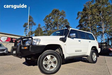 White 2007 Nissan Patrol Wagon ST (4X4)