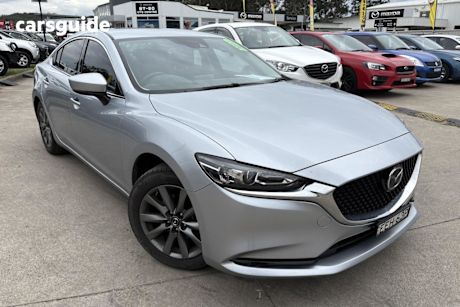Silver 2019 Mazda 6 Sedan Sport