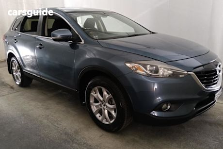Blue 2014 Mazda CX-9 Wagon Classic (fwd)