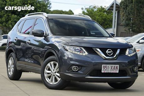 Blue 2016 Nissan X-Trail Wagon ST-L 7 Seat (fwd)