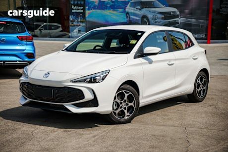 White 2025 MG MG3 Hatch Excite