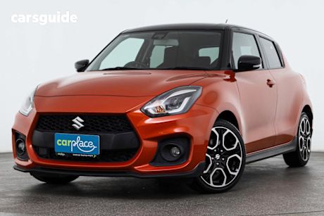 Orange 2023 Suzuki Swift Hatchback Sport Turbo