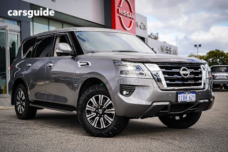 Grey 2023 Nissan Patrol Wagon TI (4X4)