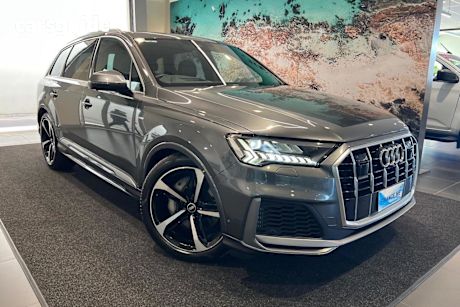 Grey 2023 Audi Q7 Wagon 55 Tfsi S Line Quattro Mhev