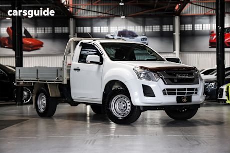 White 2019 Isuzu D-MAX Cab Chassis SX HI-Ride (4X2)
