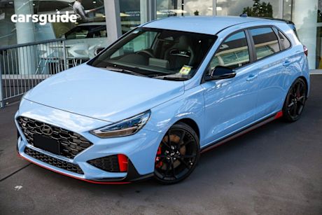 Blue 2025 Hyundai I30 Hatchback N Premium With Sunroof