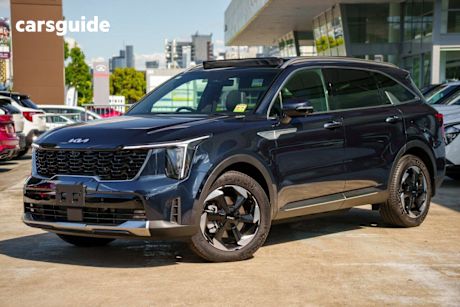 Blue 2024 Kia Sorento Wagon GT-Line 7 Seat Phev AWD