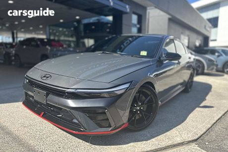 Grey 2024 Hyundai I30 Sedan N Premium With Sunroof