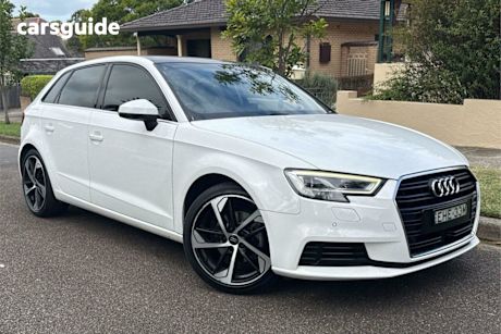 White 2020 Audi A3 Sportback 35 Tfsi (1.4 Tfsi Cod)