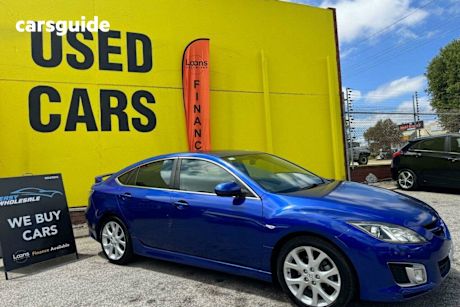 Blue 2008 Mazda Mazda6 Hatch