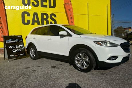 White 2015 Mazda CX-9 Wagon CLASSIC (FWD) MY14