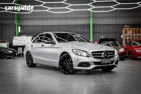 Silver 2015 Mercedes-Benz C250 Sedan Bluetec