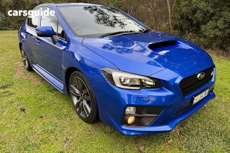 Blue 2015 Subaru WRX Sedan Premium (awd)