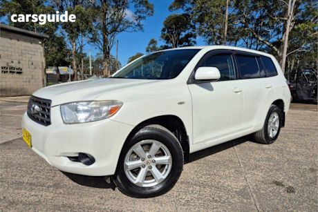 White 2008 Toyota Kluger Wagon KX-R (4X4) 7 Seat