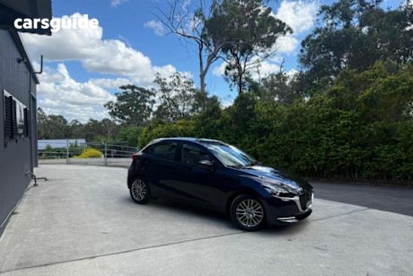 Blue 2022 Mazda 2 Hatchback G15 GT