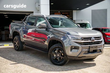 Grey 2025 Volkswagen Amarok Dual Cab Utility Panamericana TDI600 4Motion