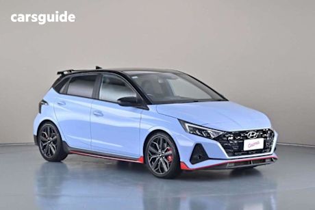 Blue 2021 Hyundai I20 Hatchback N TTR