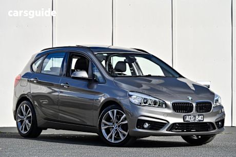Silver 2015 BMW 220I Wagon Active Tourer Sport Line