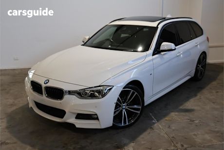 White 2015 BMW 320I Wagon Touring M Sport