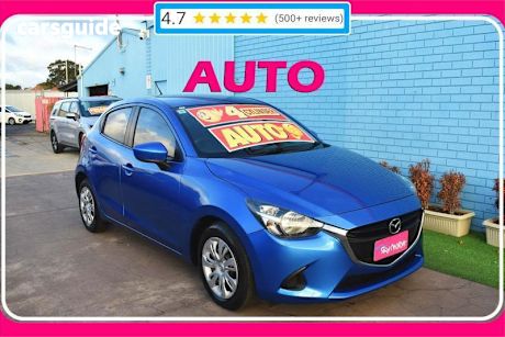 Blue 2014 Mazda 2 Hatchback NEO
