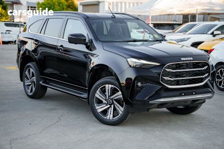 Black 2025 Isuzu MU-X Wagon LS-T (4X4)