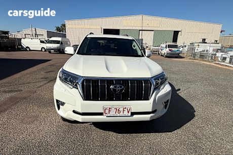 White 2022 Toyota Landcruiser Prado Wagon Gxl