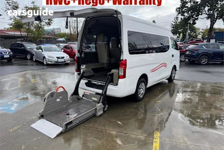 White 2014 Nissan NV350 Caravan Commercial