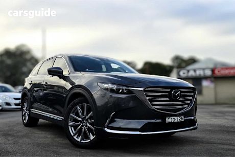 Silver 2019 Mazda CX-9 Wagon GT (fwd)