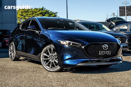 Blue 2025 Mazda 3 Hatchback G20 Touring Vision