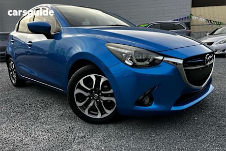 Blue 2015 Mazda 2 Hatchback Genki