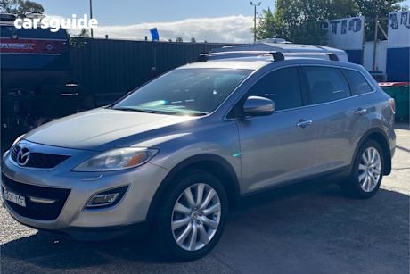 Silver 2010 Mazda CX-9 Wagon Grand Touring