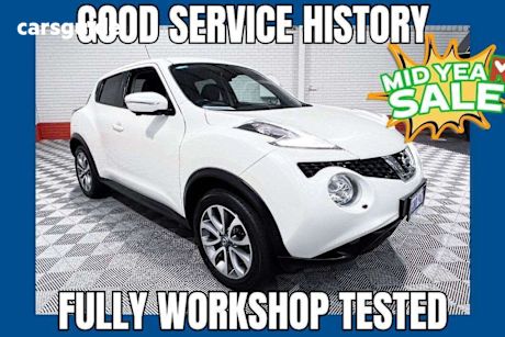 White 2017 Nissan Juke Wagon TI-S (fwd)