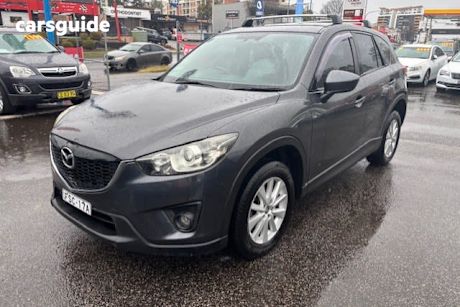 Grey 2013 Mazda CX-5 Wagon Maxx Sport (4X4)