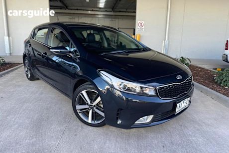 Blue 2018 Kia Cerato Hatchback Sport+