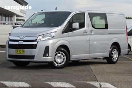 Silver 2020 Toyota Hiace Van LWB GL