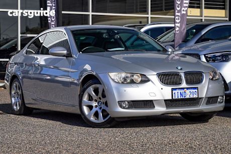 Silver 2007 BMW 325I Coupe