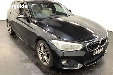 Black 2016 BMW 125I Hatchback M Sport