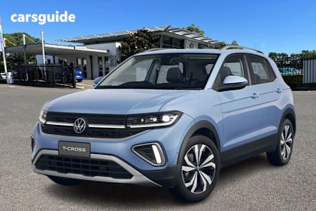 Blue 2024 Volkswagen T-Cross Wagon 85TSI Style