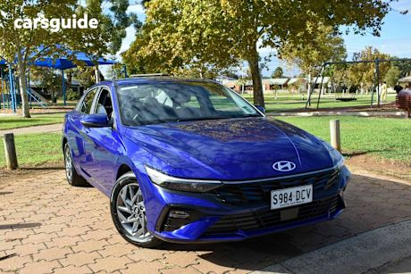 Blue 2025 Hyundai I30 Sedan
