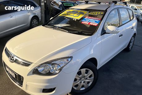 White 2011 Hyundai I30 Wagon CW SX 1.6 Crdi