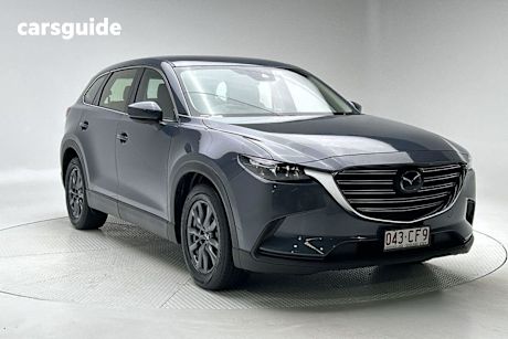 Grey 2021 Mazda CX-9 Wagon Sport (fwd)