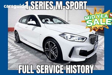White 2020 BMW 118I Hatchback M Sport