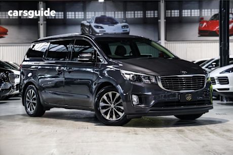 Grey 2017 Kia Carnival Wagon SLi