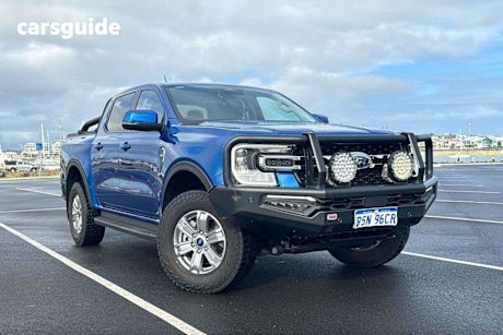Blue 2022 Ford Ranger Double Cab Pick Up XLT 2.0 (4X4)